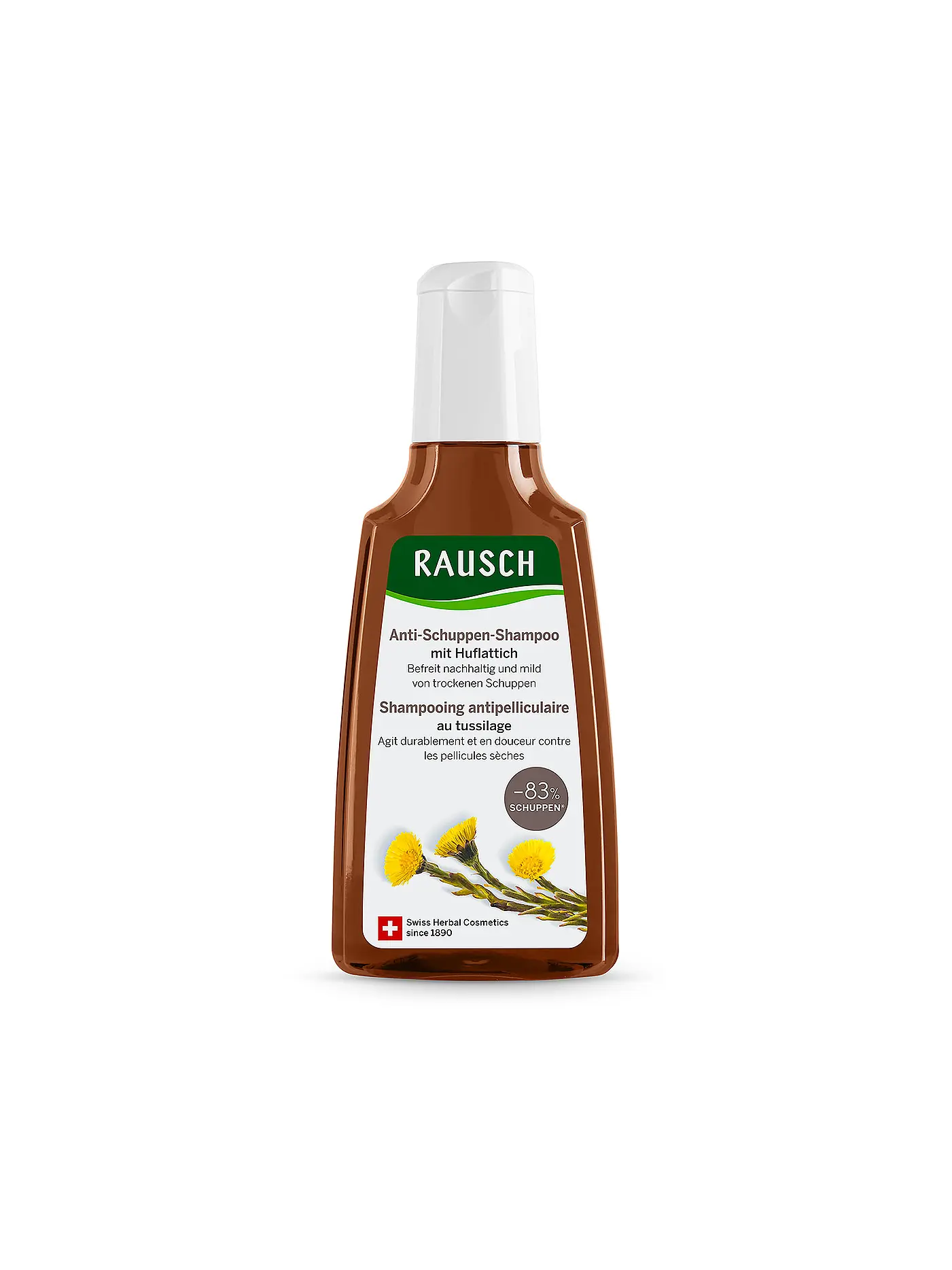 RAUSCH | Anti-Schuppen-Shampoo mit Huflattich 200ml | 